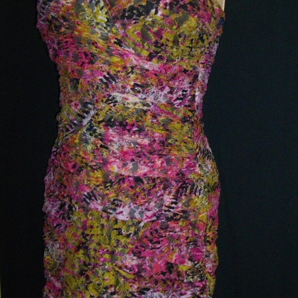 Multicolored Arden B Floral Halter Medium Dress -- Final Price - Picture 10 of 12